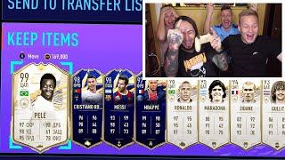 ЛУЧШИЕ ПАКИ НАШИХ ФИФЕРОВ в FIFA 21  RONALDO IN A PACK  PELE IN A PACK  MBAPPE IN A PACK