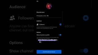 How To Create Instagram Broadcast Channel #tutorial #shorts #instagram #tipsandtricks #tianchad