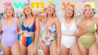 try on my NEW SWIMSUITS with me size 16 swim try-on