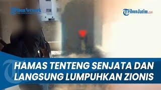 PERTEMPURAN JARAK DEKAT Hamas Tenteng Senjata & Langsung Lumpuhkan Zionis IDF Langsung Tewas