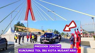 IKN TERKINIPRESIDEN JOKOWI TINJAU TOL IBU KOTA NUSANTARA JELANG UPACARA HUT RI KE 79 28 Juli 2024