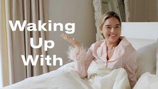 Wake Up With Natalie Noel In Her Matching Silk PJs & Amazing Walk-In Closet  Waking Up With  ELLE