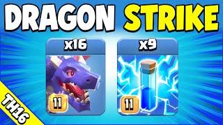 DRAGON STRIKE = UNSTOPPABLE TH16 Attack Strategy Clash of Clans