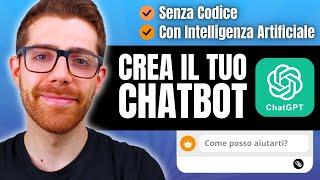 Crea un Chatbot AI Professionale in 20 Minuti  TUTORIAL