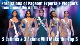 Miss Universe 2023 Final Predictions Compiling Predictions of Pageant Experts & Bloggers