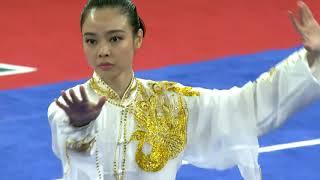 Asian Games 2018 Lindswell Kwok INA - Womens Taiji - 1st - 9.75 -= Wushu =-