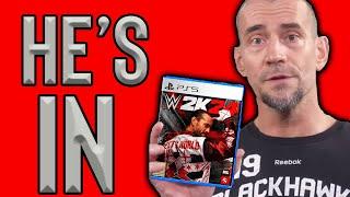 CM Punk Is Coming To WWE 2K24