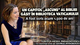 Un capitol „ascuns” al Bibliei gasit in Biblioteca Vaticanului * A fost scris acum 1 500 de ani