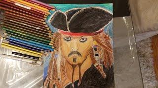 Drawing Captain Jack Sparrow