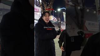 Korean american’s experience on Korean guy #korea #streetinterview