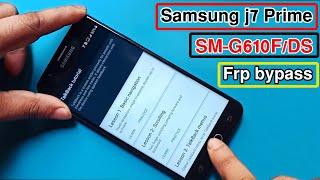 Samsung j7 Prime FRP BypassGoogle Account BypassSamsung j7 Prime SM-G610F FRP Unlock Without PC