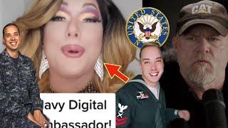 Navy Uses Active Duty Drag Queen For Recruiting Yes Very Real