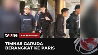 Pendukung Lepas Keberangkatan Timnas Indonesia ke Paris  Kabar Petang tvOne