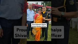 Proud Moment पापा मम्मी का सपना पूरा हुआ ️#navy #shorts #nda #officer #pop #ytshorts #father #ssc