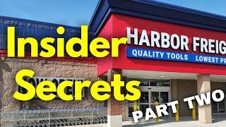 What They Dont Want You to Know Part two of Insider Secrets and Tips to Shopping at Harbor Freight