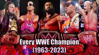 Every WWE Champion 1963-2023 FULL VERSION