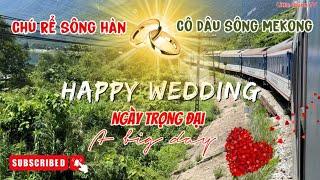 Amazing wedding in beach city of Danang - Đám cưới cô dâu sông Mekong chú rể sông Hàn Đà Nẵng