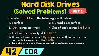 Hard Disk Drives Solved Problems - Set 1