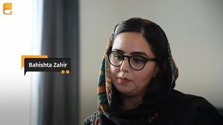 Bahishta Zahir im Interview über afghanische Ortskräfte  Pashto mit deutschen Untertiteln