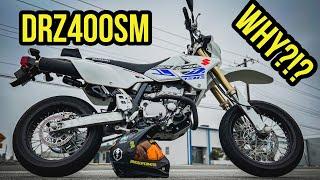 Why I Went from a 701 Supermoto to a DRZ400 Supermoto