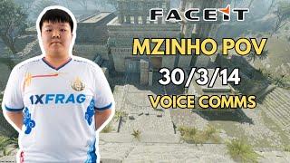 Mzinho POV + VOICE COMMS 30314 CS2 FACEIT September 28th 2024