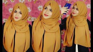 Without Inner Cap & Full Coverage Chiffon Hijab Style  EP-1 Chiffon Freak  MUNA