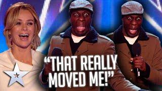 Comedian Toju gets the GOLDEN BUZZER from Ant & Dec  Series 8  Audition  BGT Series 8