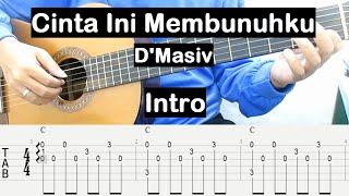 Belajar Gitar Cinta Ini Membunuhku DMasiv Intro Tutorial Gitar Pemula Kunci Gitar Mudah