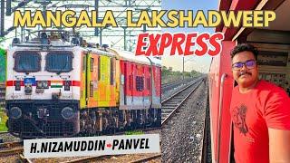 Mangala Lakshadweep Express Full Journey  Hazrat Nizamuddin to Panvel   Part 1 
