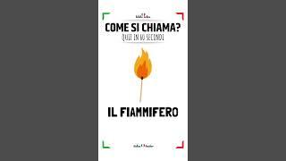 SHORT ITALIAN LESSONS - Quiz - come si chiama? #short #italianlessons