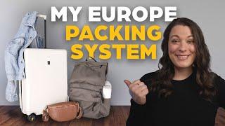 Packing Carry On Only for Europe Travel Minimalist Capsule Wardrobe