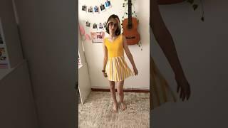 Yellow dress summer look . #music #dance #haul #outfit #style