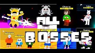 All Bosses - Undertale Boss Battles