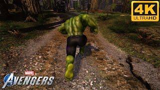 THE HULK Combats Gameplay 4K  MARVELS AVENGERS