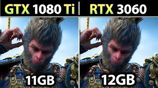 GTX 1080 Ti vs RTX 3060 12GB - 11 New Games Test in 2024 