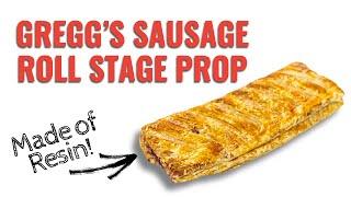 Creating a replica Greggs Sausage Roll Stage Prop using Silicone and Resin