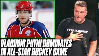Pat McAfee Reacts To Vladimir Putin Scoring 8 Goal In Hockey Game