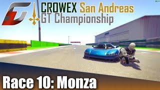 SAGTC Season 7 - Race 10 Monza Full race GTA V