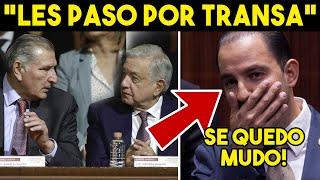 ACABA DE PASAR MARKO HASTA EL CUELLO DA RAZON A AMLO. ADAN SE DESPIDE