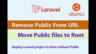 Remove public from URL in Laravel  Make Root as Index not Public  #laravel