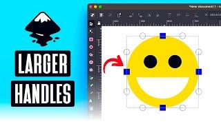 How To Increase The Size Of Handles In Inkscape