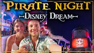 Pirate Night WITH Fireworks Aboard the Disney Dream  Cruise Vlog Ep. 4