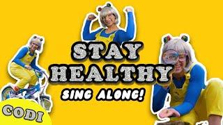 Stay Healthy Song - Sing Dance and Exercise with Codi  Codi Kids Learning