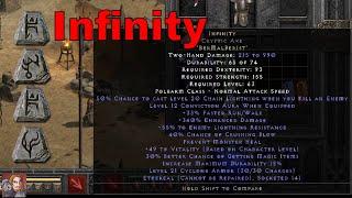 Diablo II Resurrected Rune Words - Infinity Ber Mal Ber Ist