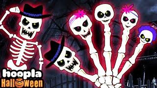 Finger Family Skeletons Song  Halloween Monsters Adventure Night  Hoopla Halloween