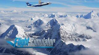 VISITEI O MONTE EVEREST NO FLIGHT SIMULATOR