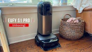 eufy S1 Pro Unboxing The Worlds First Floor Washing Robot Vacuum with All-in-One Station