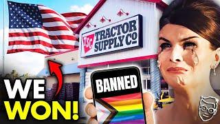 VICTORY Tractor Supply APOLOGIZES BANS Woke From Stores FIRES DEI Team Activists  Customers WIN