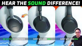 ANC KING  Bose QC Ultra Headphones Review vs Sony WH-1000XM5 vs WH-1000XM4