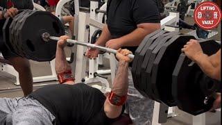 He Did The Eddie Hall Set On Bench